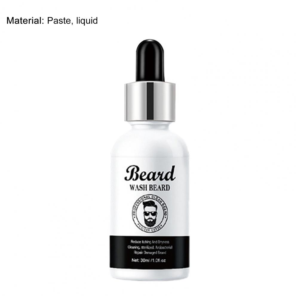 Description Picture 3 of itemBeard Growth Oil Practical Mini Quick Building Promote Beard Growth Oil for Boyfriend Beard Repair Lotion Beard Shampoo