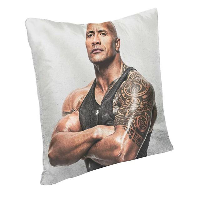 The Rock Eyebrow Meme Printing Throw Pillow Cover Car Sofa Fashion Office  Hotel Cushion Wedding Decorative Pillows not include - AliExpress