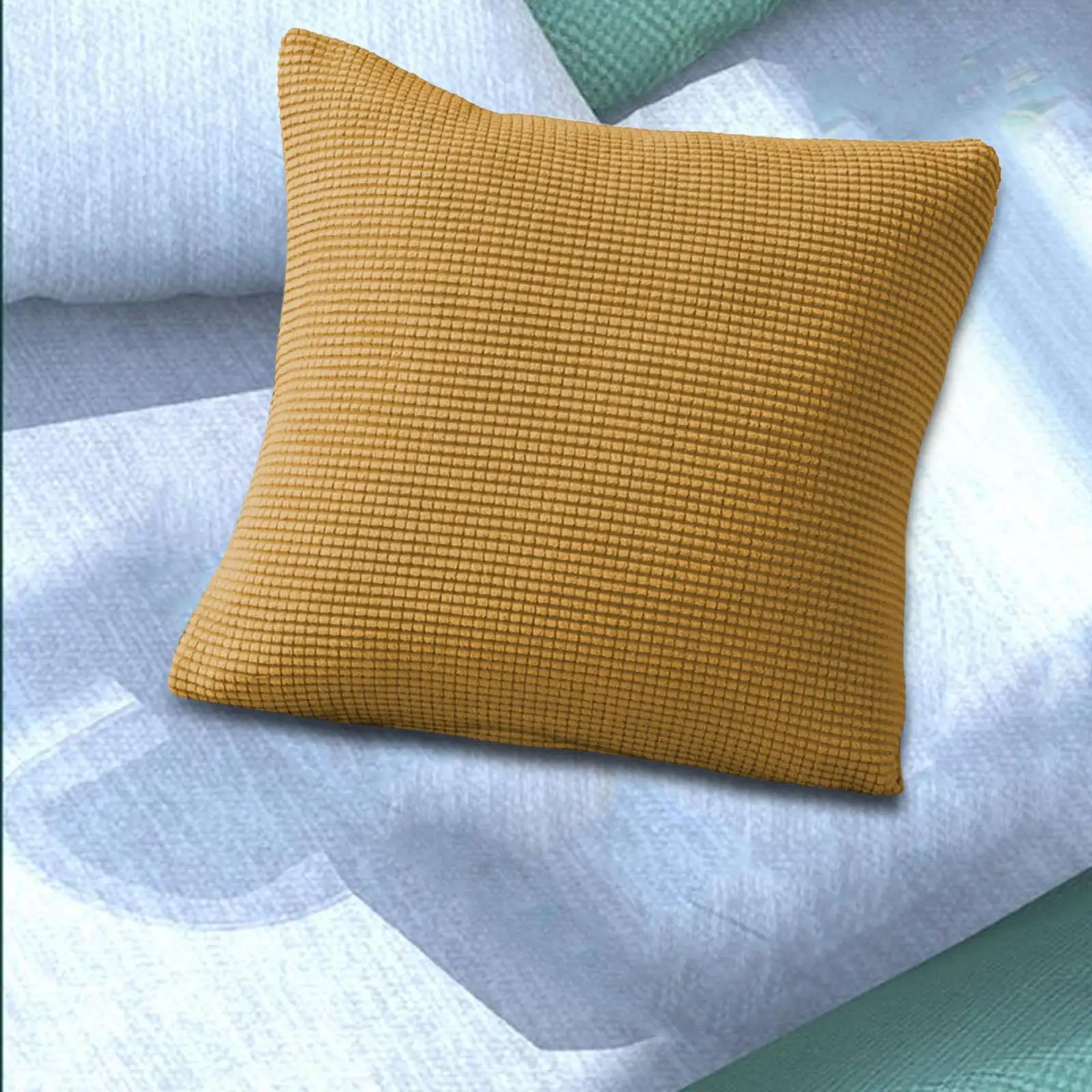 Throw Pillow Case Sofa Pillowcase Comfortable Decorative Solid Color for Car