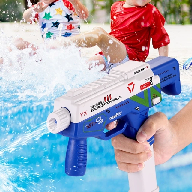 battery Color Random) Electric Water Gun For Adults And Kids, Automatic  Water Gun Up To Range, Capacity Rechargeable Battery Operated Water Gun For  Swimming Pool Beach Party Games - Temu