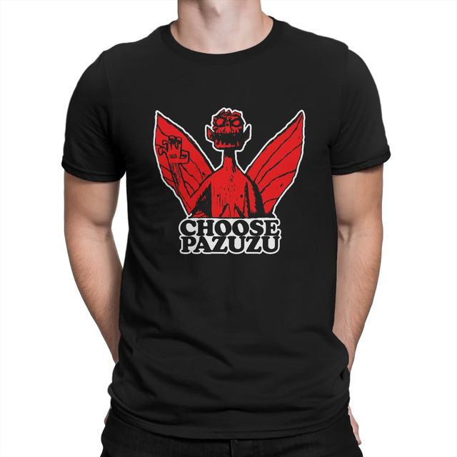 RED Pazuzu Man's TShirt Gorillaz Virtual Band O Neck Tops 100