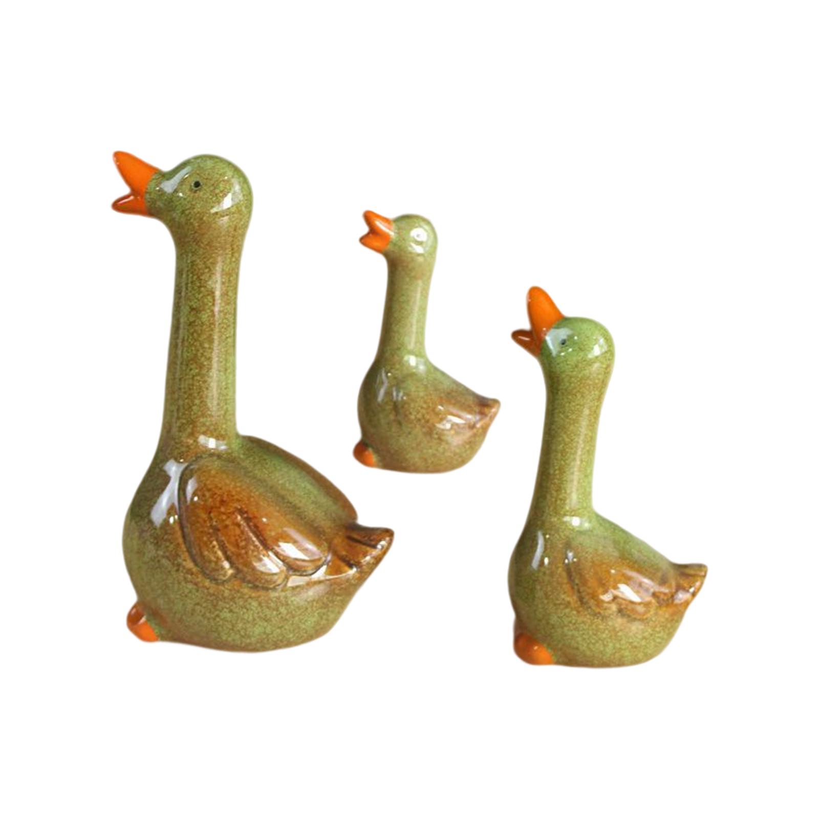 Duck Decoration Gift Centerpiece Collectible Figurines for Home Tabletop Living Room