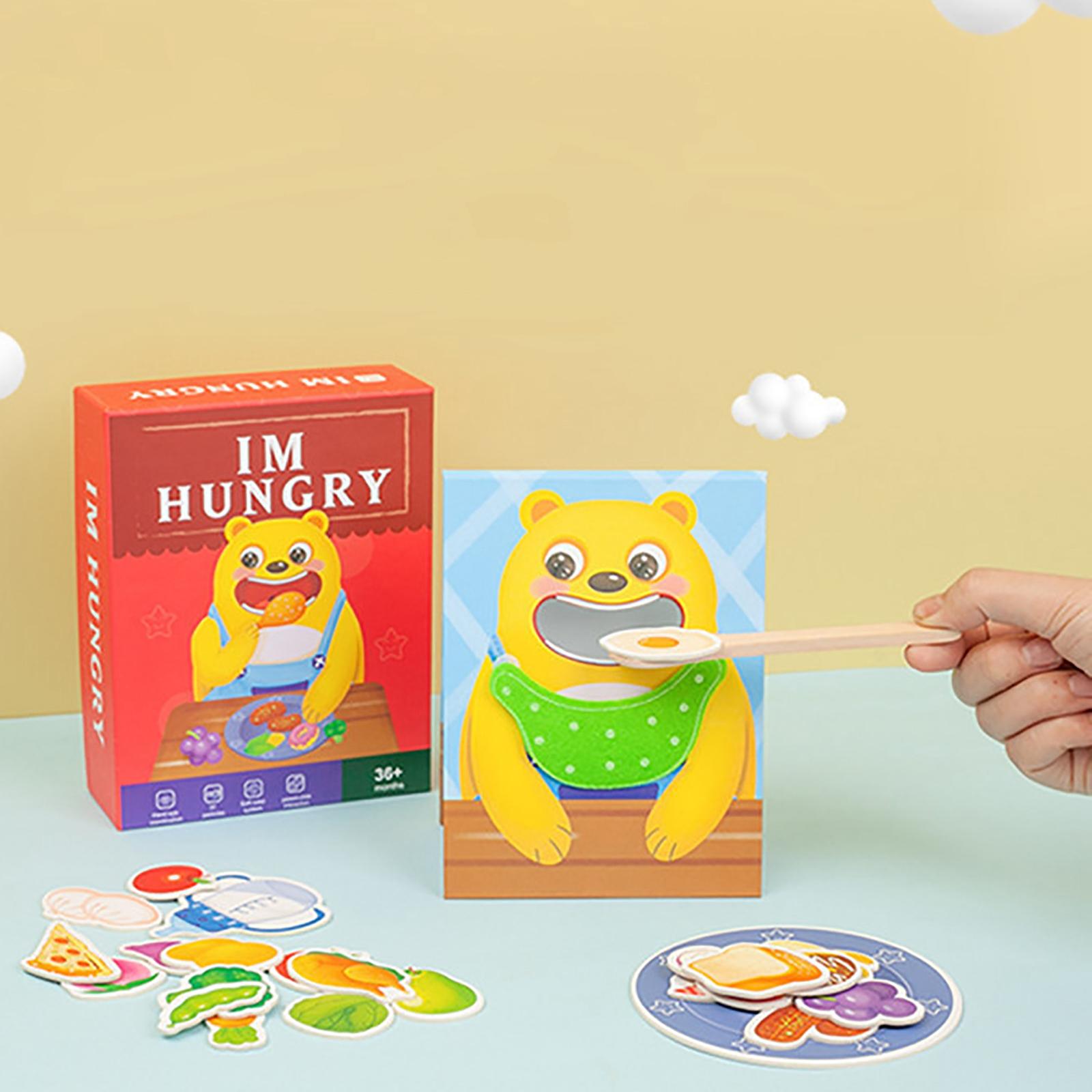 Feeding Game Preschool Toy Development Spoon Training Montessori for