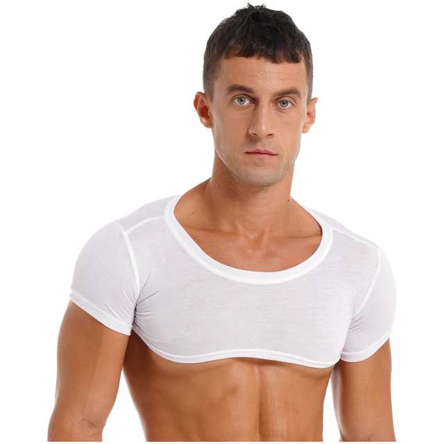 eczipvz Tank Tops Men Graphic Summer Mens Wide Shouldered Collar