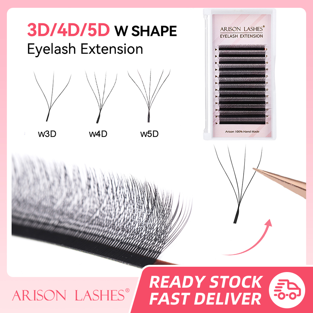 Best of Arison W Shape Eyelash Extension 3d / 4d / 5d Premade Volume Fan Lashes W Style YY Lashes Faux Mink Volume Lashes Natural Eyelash Reviews & Tips