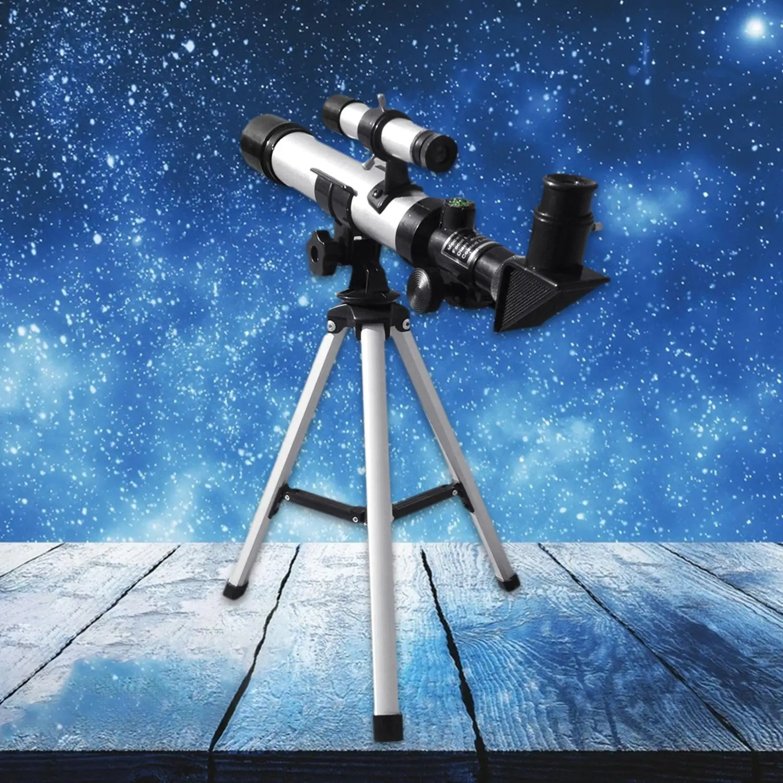 Professional Kids Astronomical Telescope with Tripod 1.5 40mm Objective Lens Refractor Telescope for Beginners Educational Toys