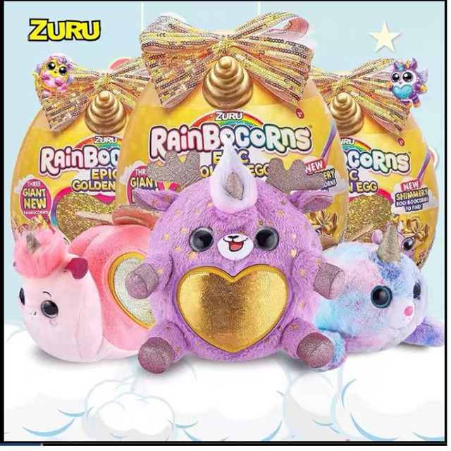 New Surprise Doll Rainbocorns Epic Golden Egg By ZURU Series