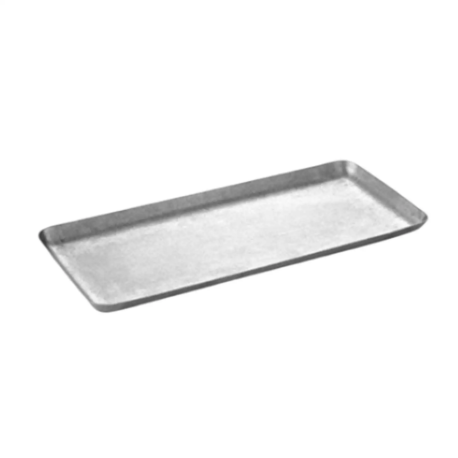 Stainless Steel Serving Tray Rectangular Tray for Restaurant Table Farmhouse