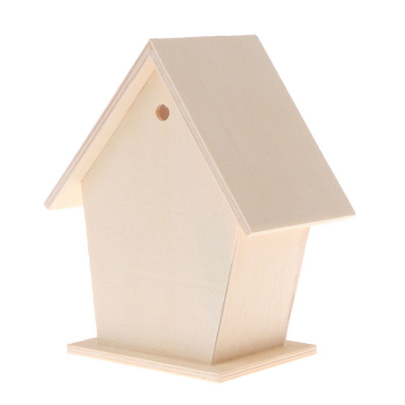 Title 4, new Bird House to Paint for Adults Outside Wood...