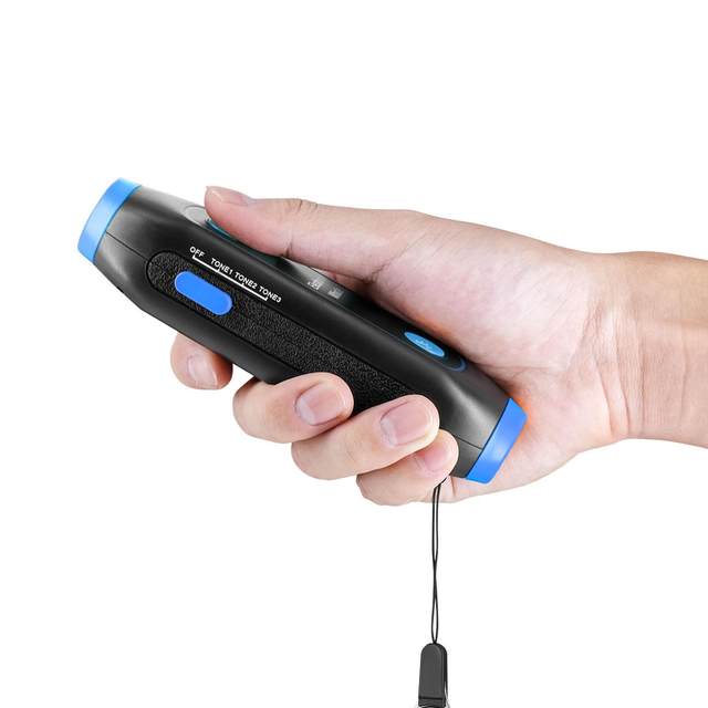 Lightweight Electronic Whistle 3 Sound with Lanyard Handheld Electric Whistle for Survival Basketball Soccer Referee Teacher