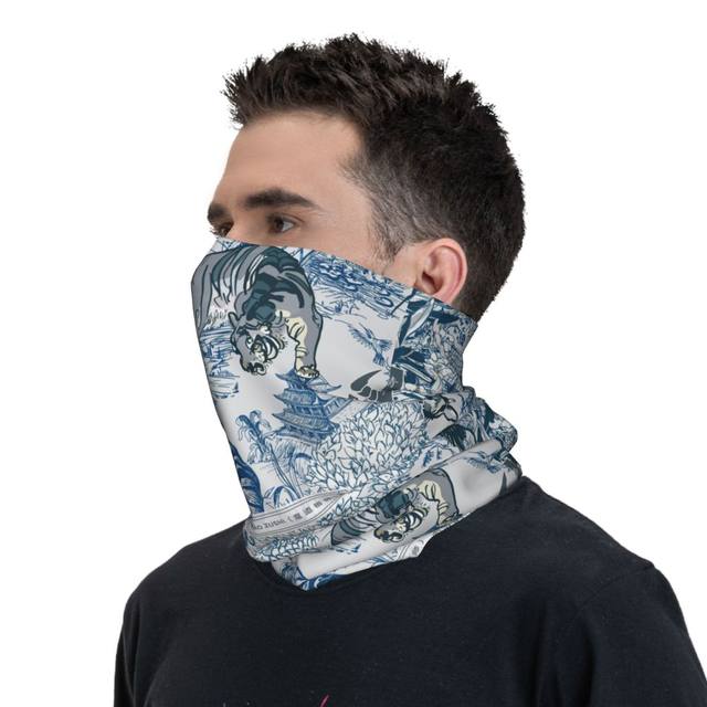 Bandana Multiuso Snood/Balaclava - Scaldacollo, Maschera Viso, Sciarpa, Per Moto, Trekking, Caccia