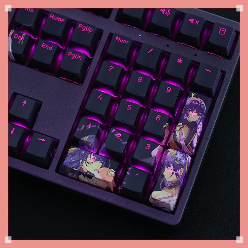 anime personalizado bonito sexy menina pbt backlit