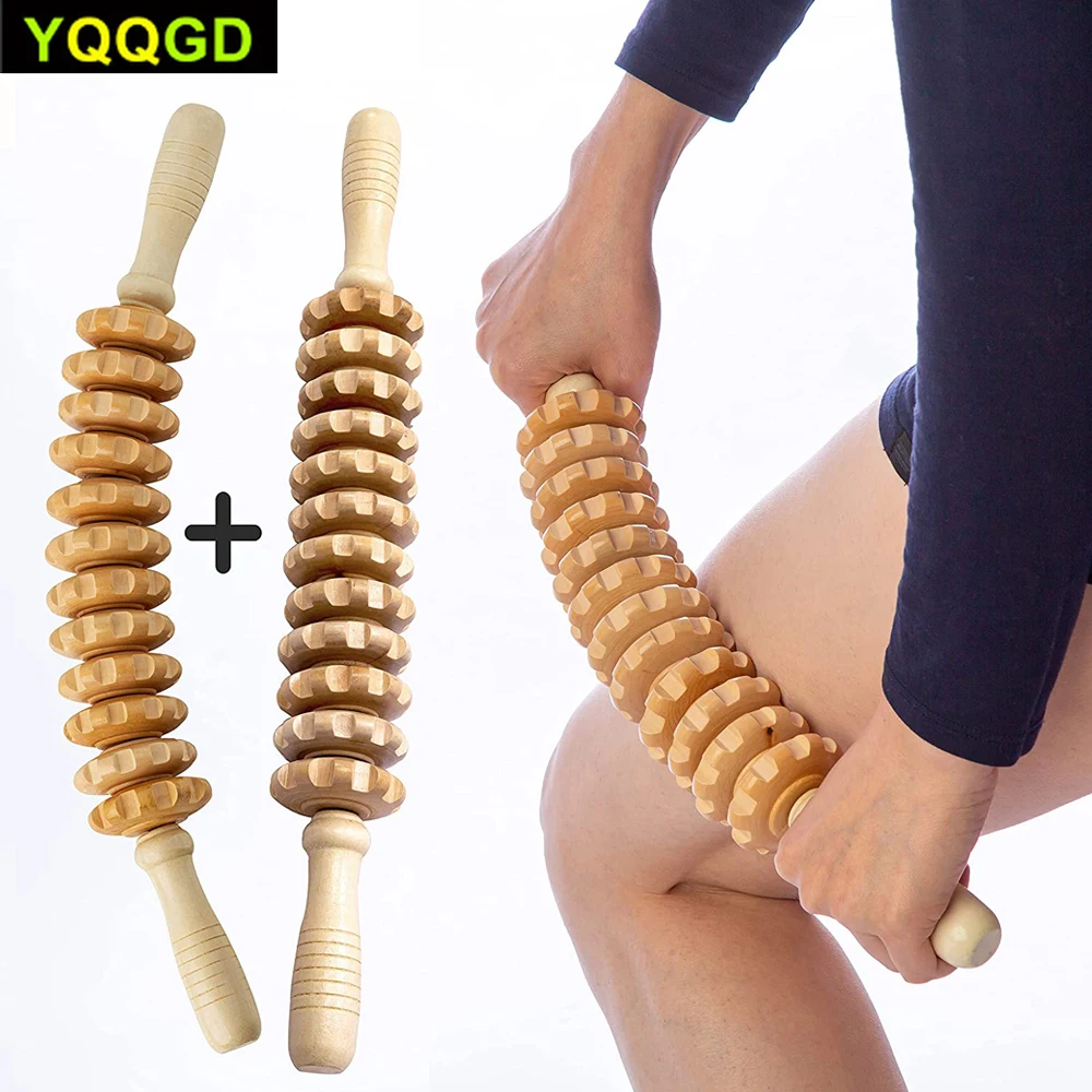 Best of Wood Roller For Stomach Cellulite, Wooden Therapy Massage Tools For Body Shaping, Wood Rolling Massage Stick For Muscle Knots Reviews & Tips