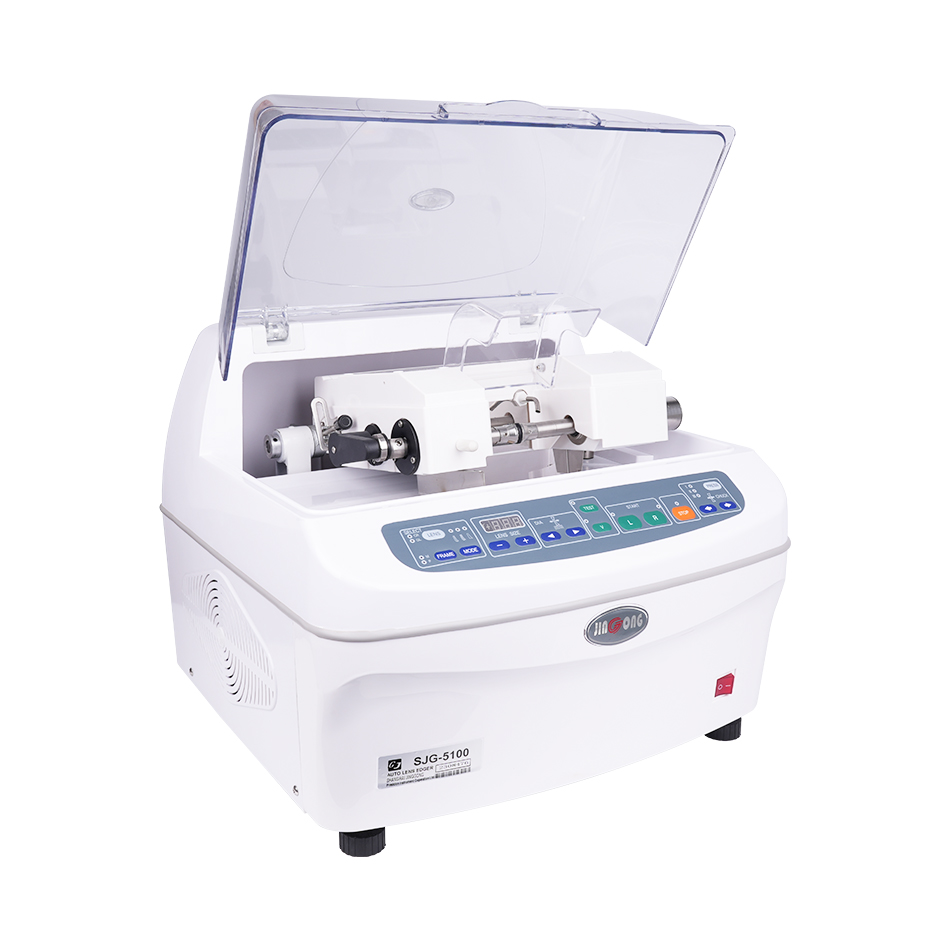 SJG-5100 Auto Lens Edger Grinder Cutter Glass Polishing Machine Beveling for CR and Glasses Optical Shop Optometry Instrument