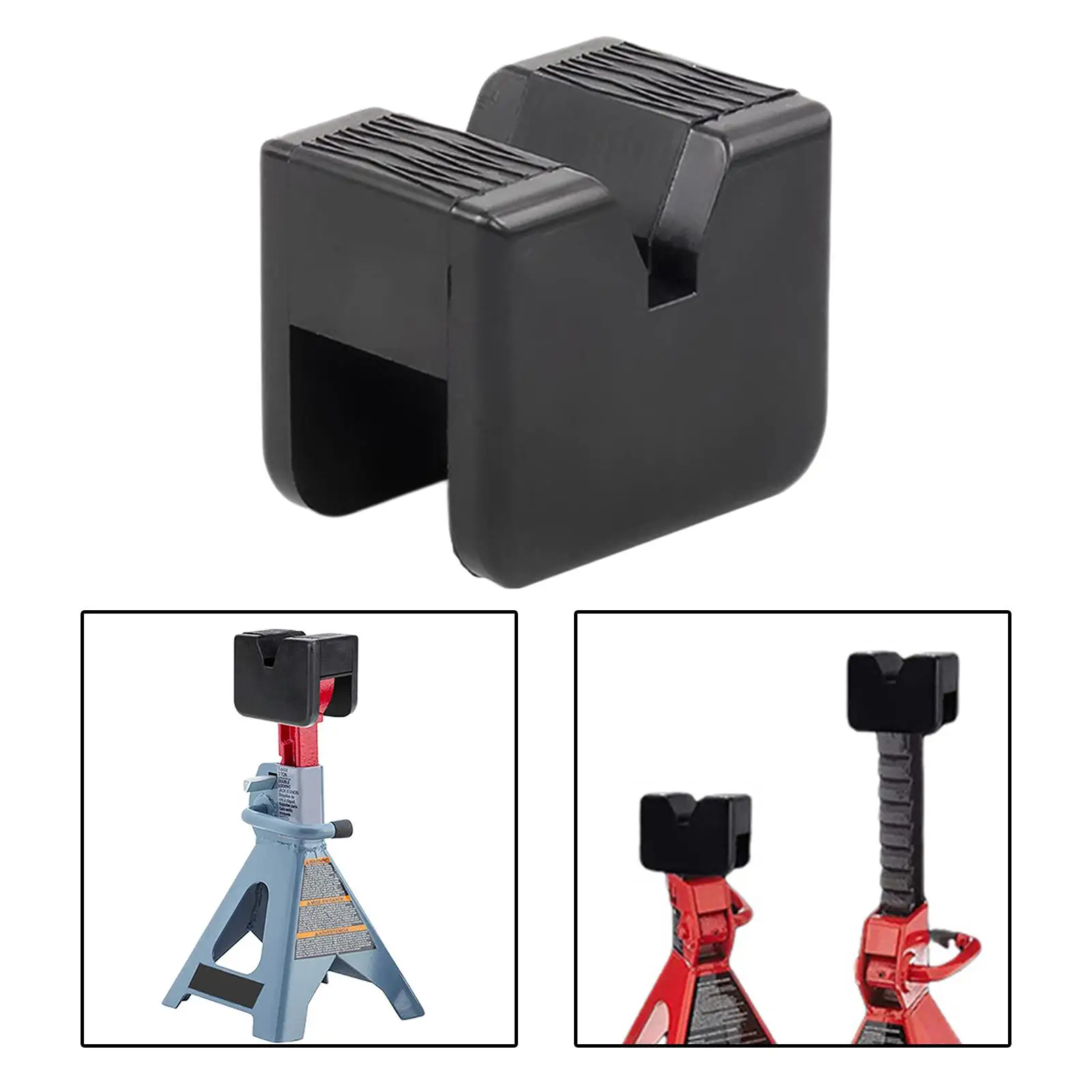 XuSha Heavy Duty Jack Rubber Pad Anti-Slip Rail Adapter Support Block for Car Lift 2pcs 