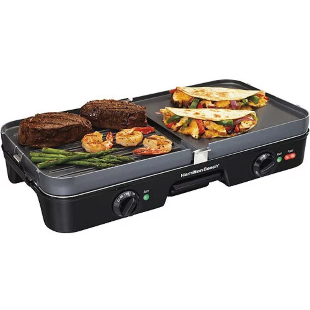 Title 4, 2023 Hamilton Beach 3-in-1 Grill & Griddle Indo...