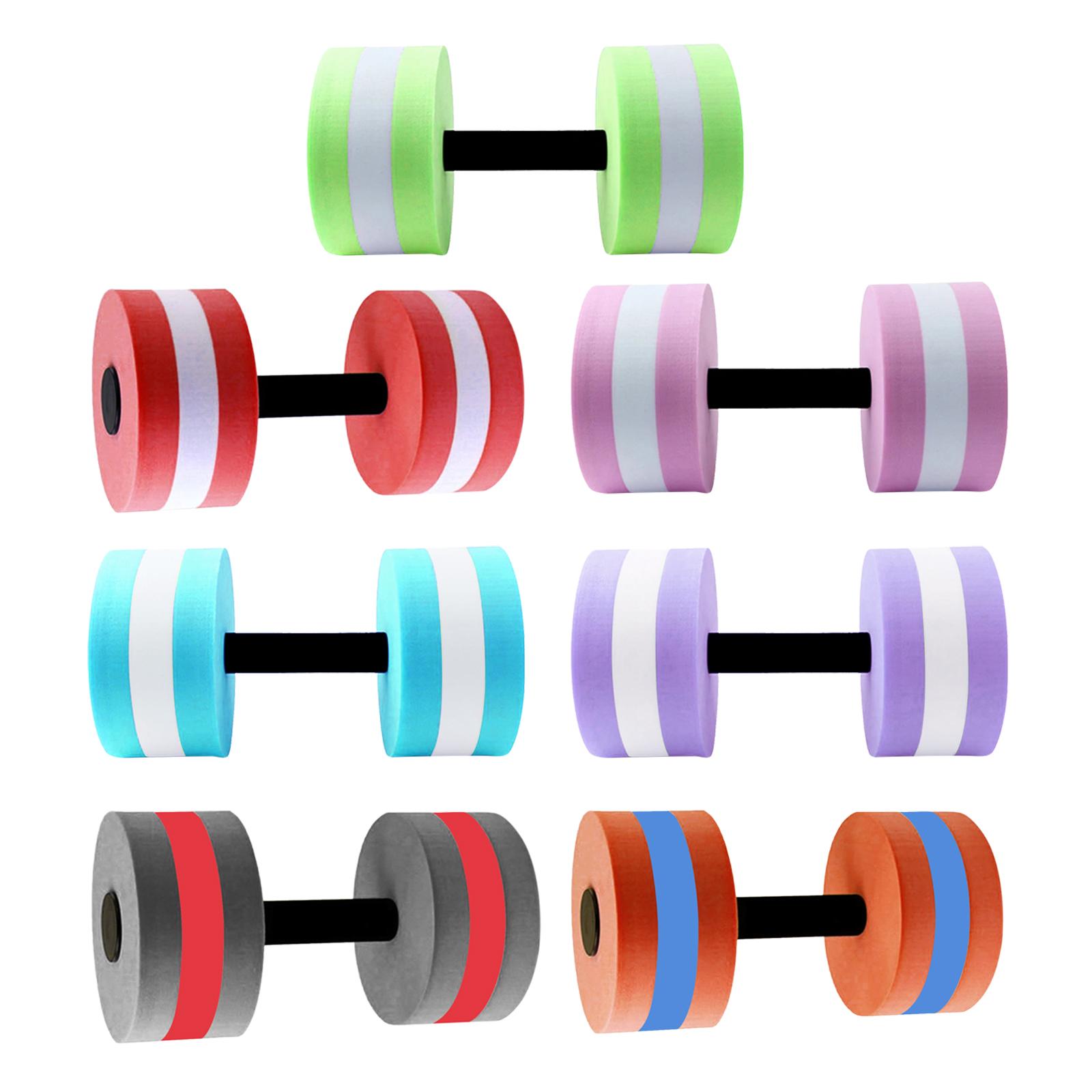 Aquatic Dumbbell EVA Water Dumbbells Adults Kids Aquatic Barbell Hand Bar