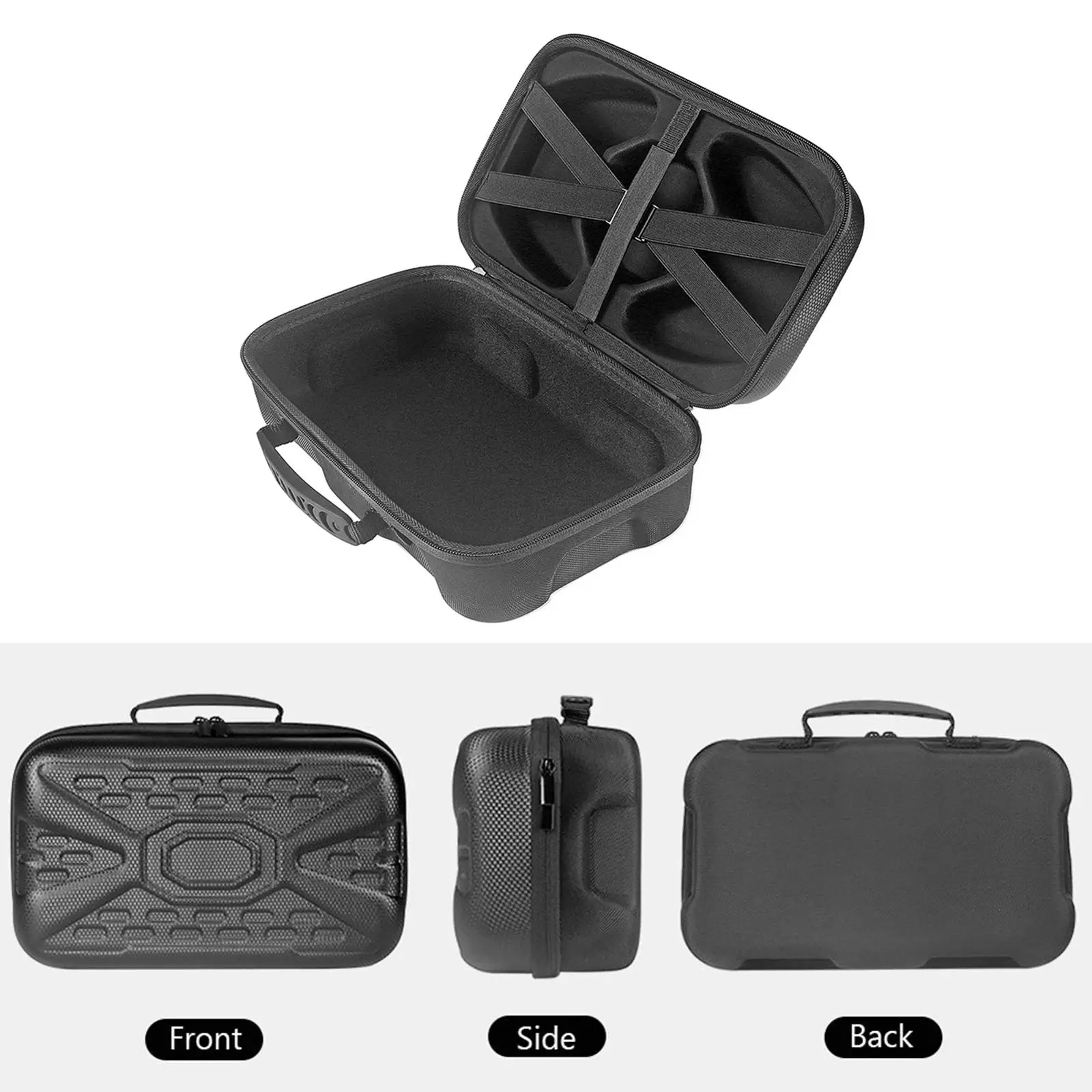 Game Console Travel Bag, for Series S Carrying Case, Hard Shell Protective Cover, Game Case, for Storage Controllers Cables