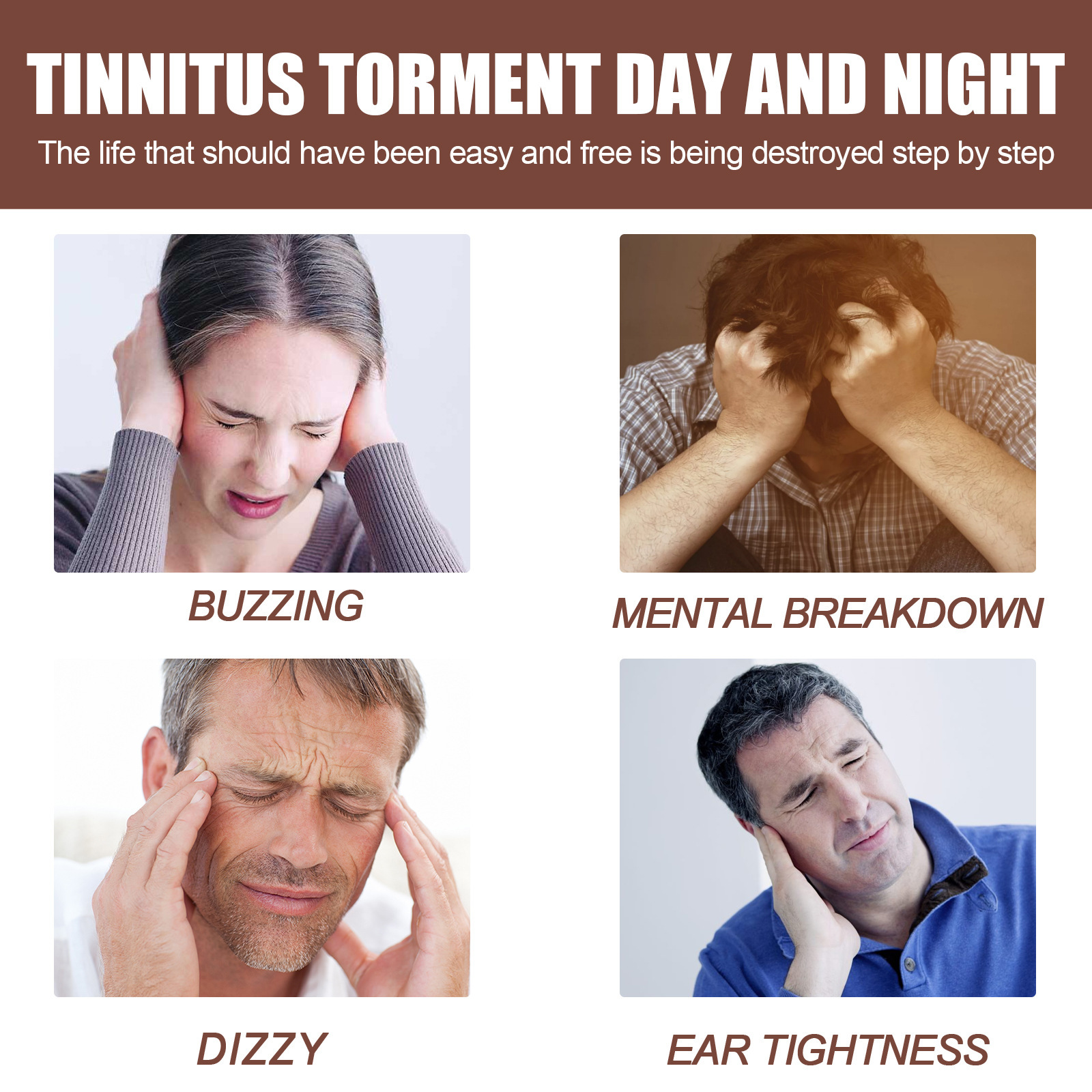 Ohrclip zur Linderung von Tinnitus, Migräne, Schwindelbehandlung, Gehörschutz, verbessert die Nerven, Anti-Tinnitus-Akupressur-Ohrclip – Detail 6
