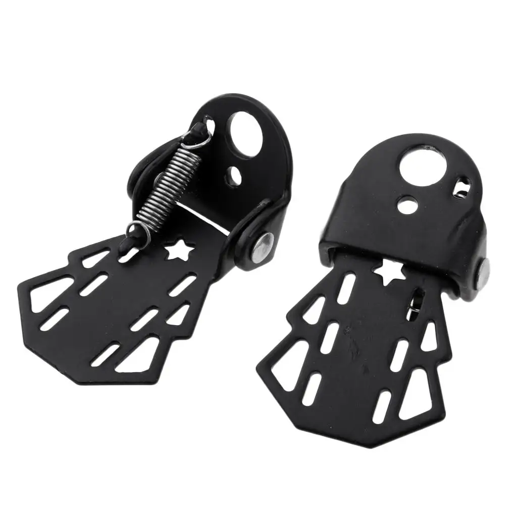 1 Pair Universal Rear Seat   Bike Riding Footpegs