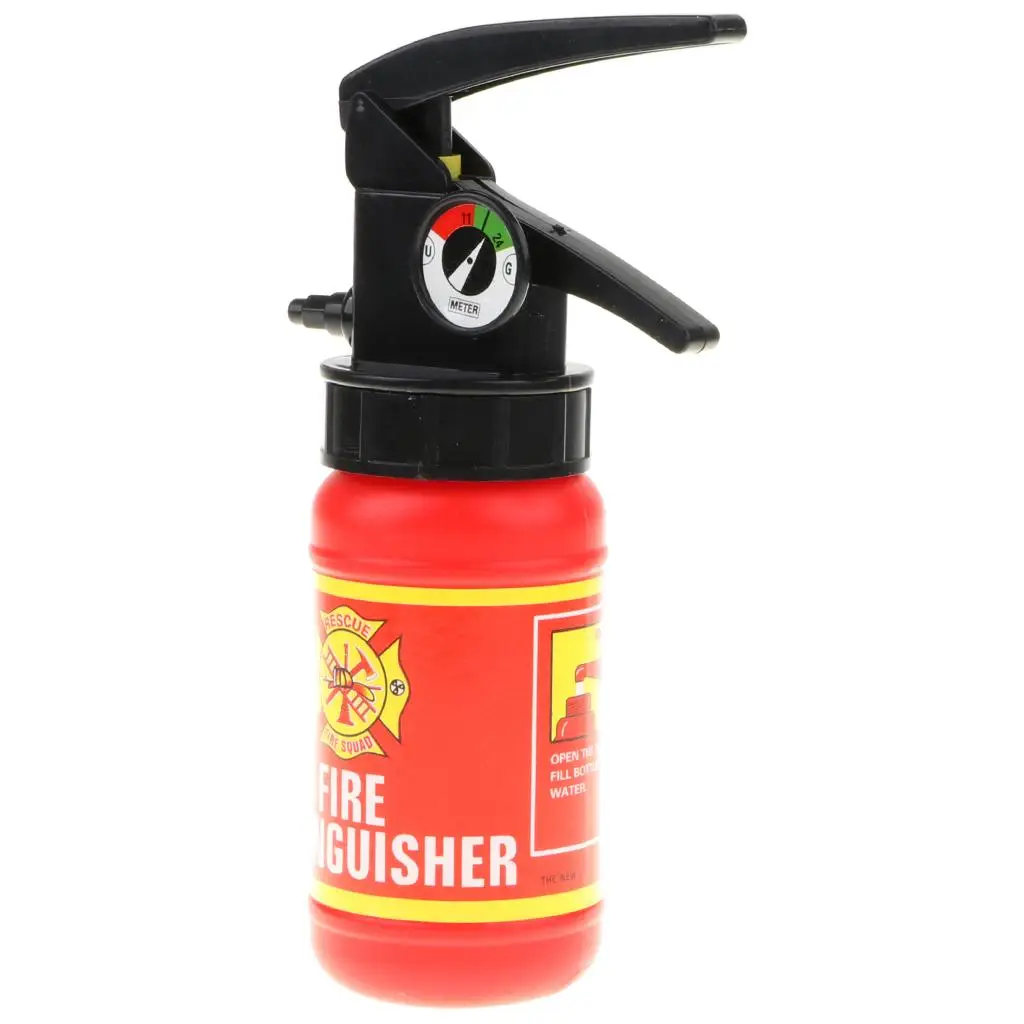 Fire Extinguisher - Child Firemen Fancy Dress Costume Pretend Education Toy