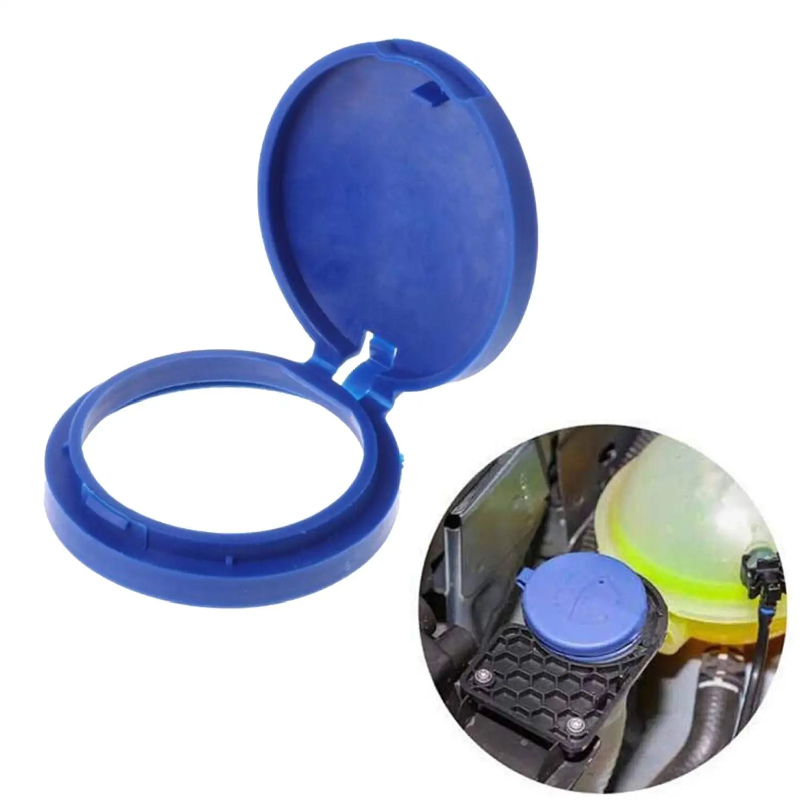 643238 Washer Bottle Cap Blue  45mm Durable Reservoir  Cap for Citroen C4 Direct Replaces Auto Accessories Spare Parts