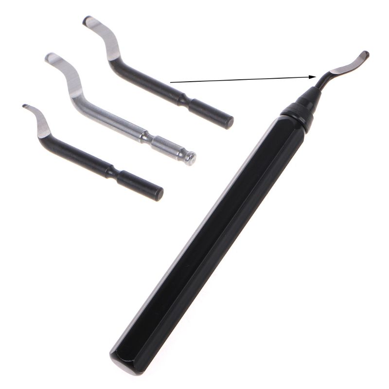 Schnelle Stahl rotations klinge bs1010 bs1018 bk3010 Klinge Kunststoff Kupfer Aluminium Eck riss Entgraten Trimmen Verarbeitung – Detail 7