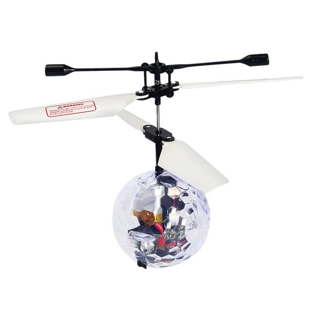 Comprar Niños divertidos iluminación LED Sensor de obstáculos bola voladora  Drone helicóptero juguete