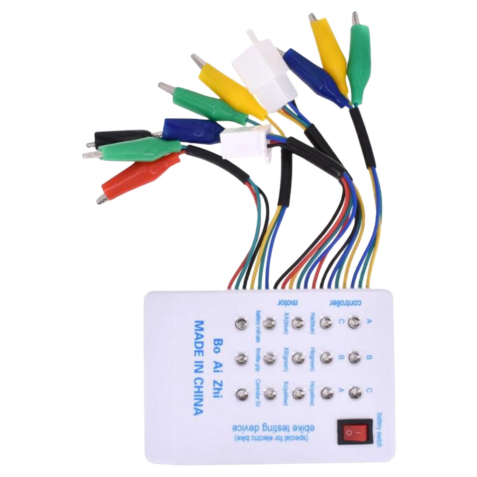 E-Bike Speed Controller Accurate Tester 24V/36V/48V/60V/72V DC Motor Speed Regulator for Electric Bike E-Bike Accessories