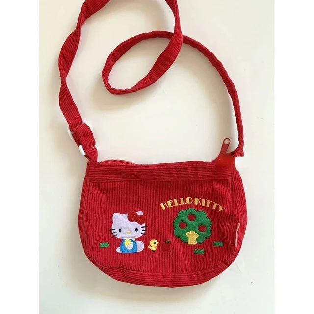Sanrio Hello Kitty Bags New Vintage Red Handbags Luxury Design For