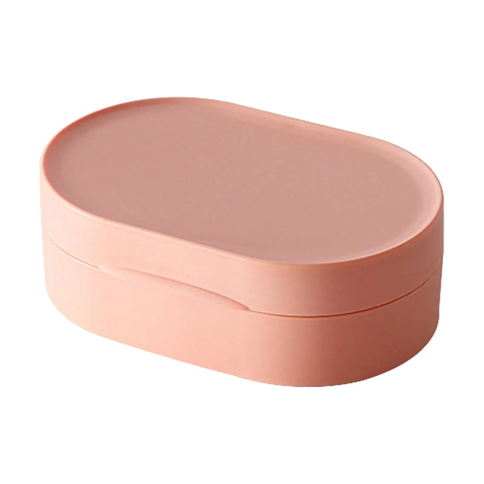 Travel Soap Box Waterproof Portable Soap Holder with Lid Soap Dish Container Storage for Kitchen Travel Hiking Home