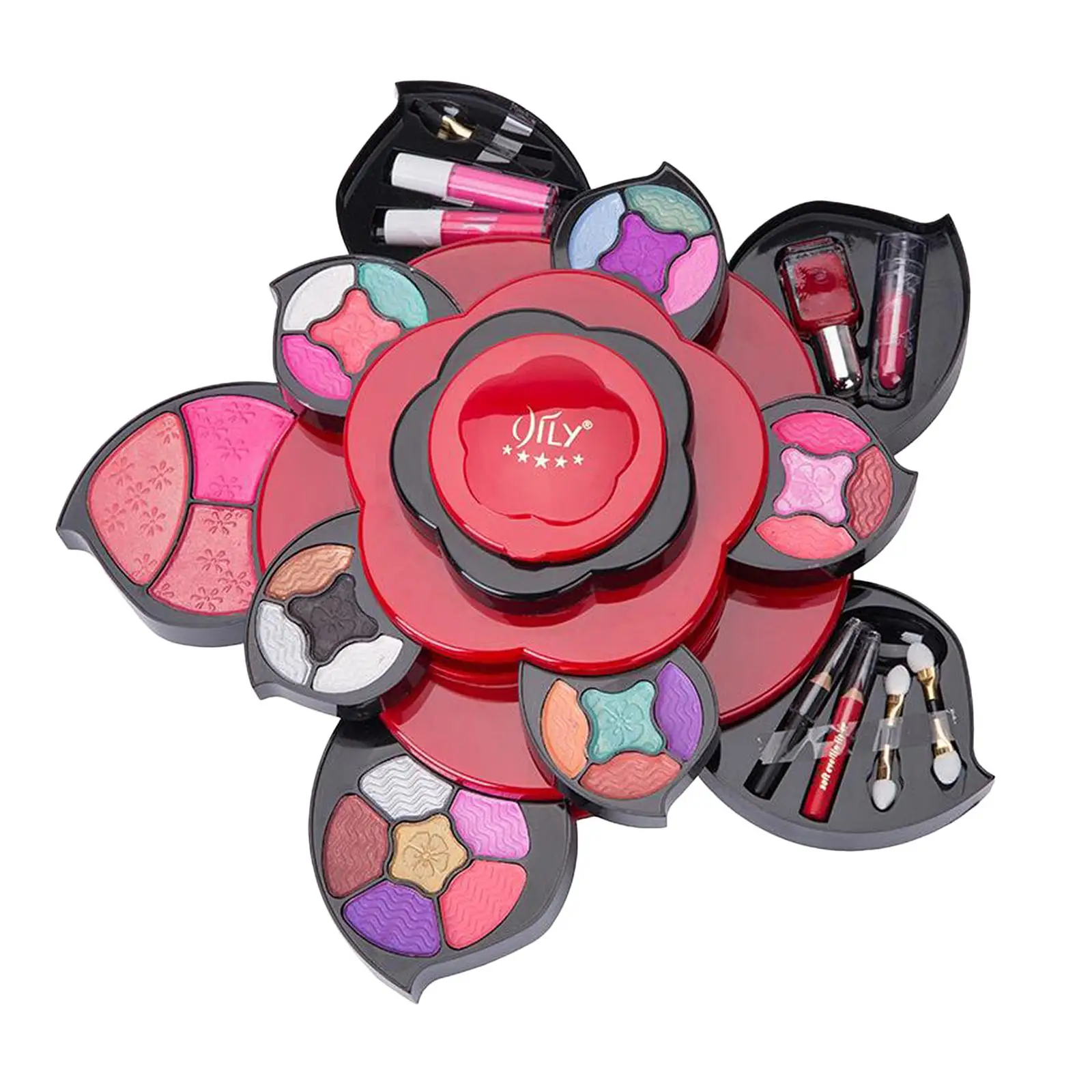Makeup Kits for Teens Flower Pallete Gift Set for Girls Variety Shade Array