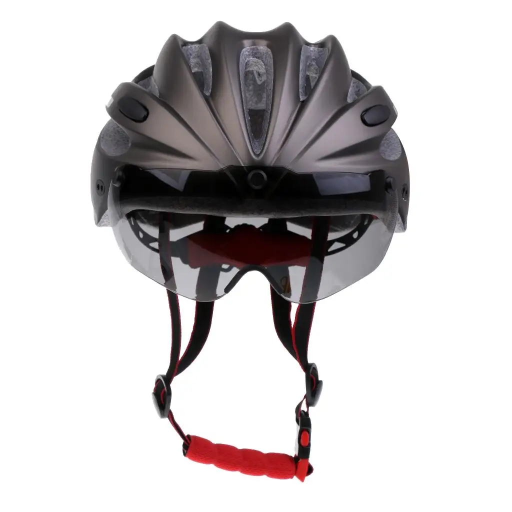 Professional /Mountain Bike Cycling Helmrt MTB CyclingHelmets with Air Attack Eye Shield Helmet Visor mens Womens