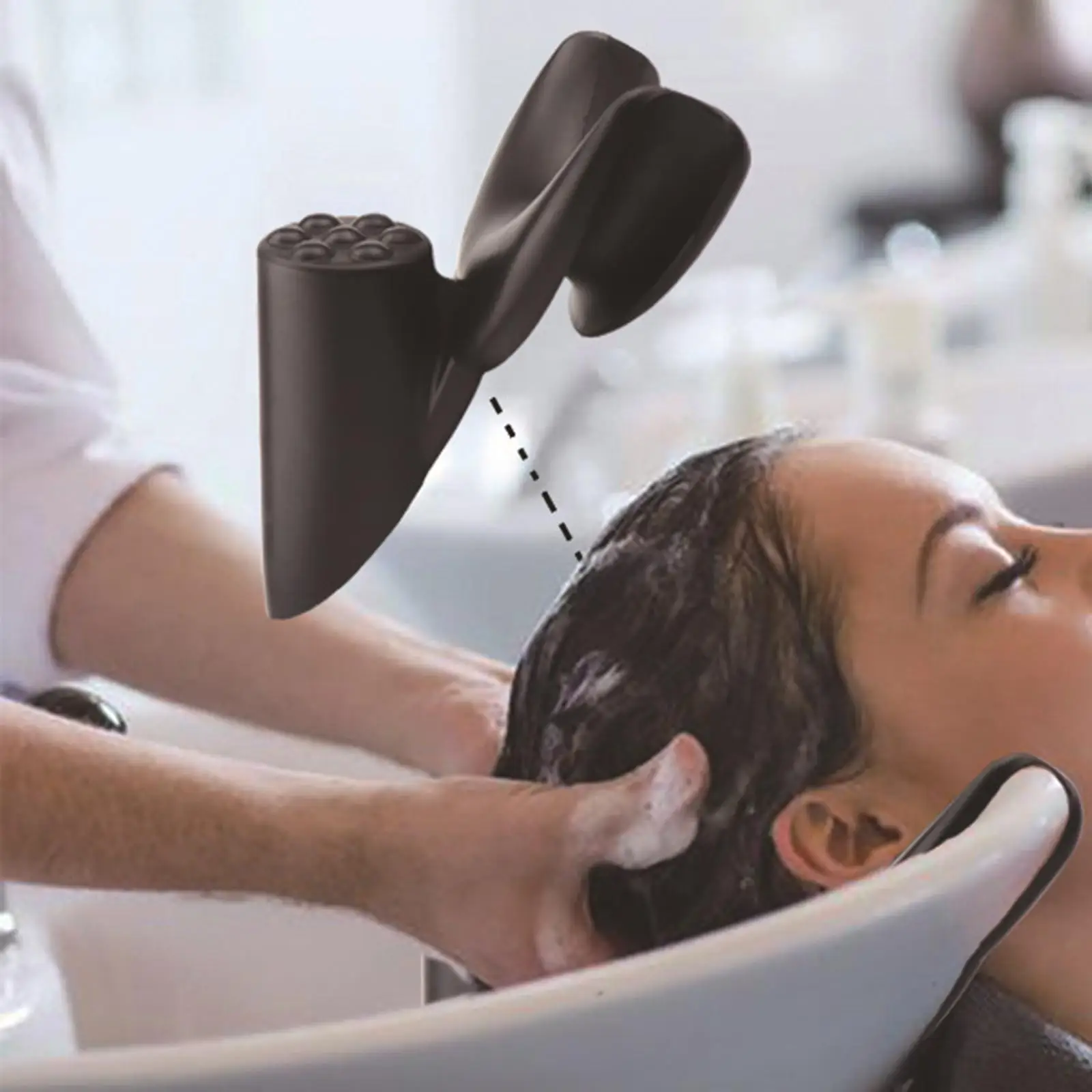 Durable Salon Neck  Non Slip Hair Salon Washing Sink Basin Support Tool Shampoo Neck Rest  for Salon Accessories