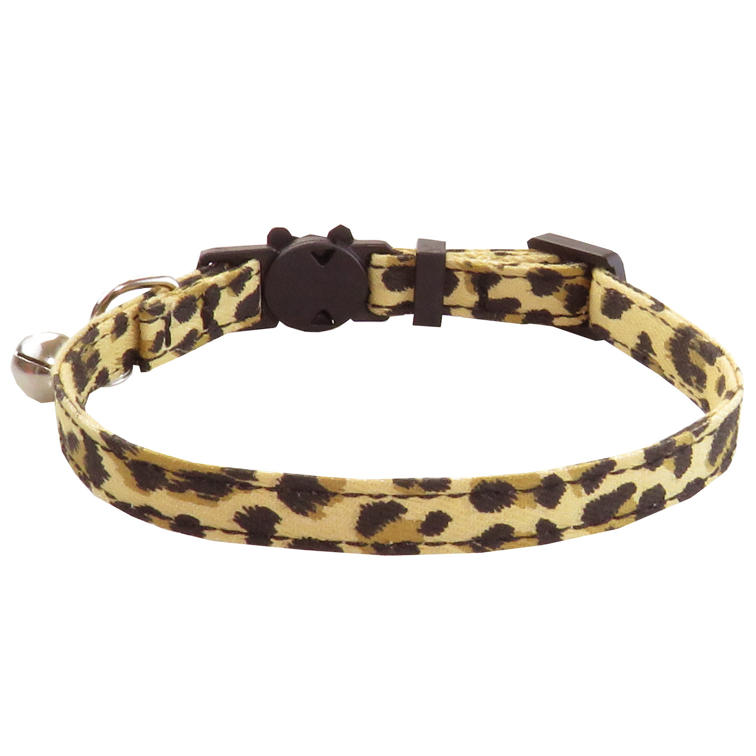 Title 4, Collare per gatti Bowknot con stampa leopardata...