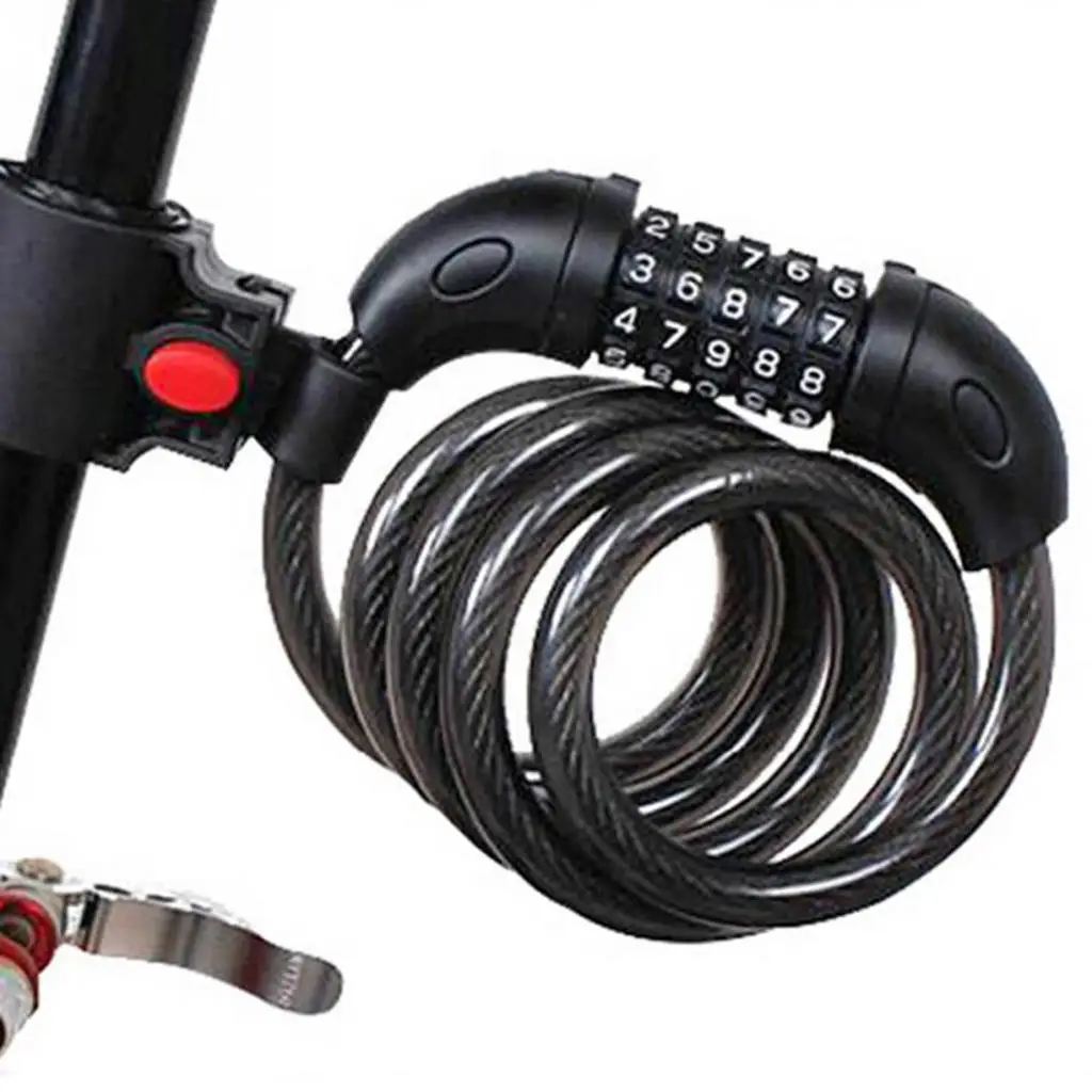 Chain Lock Code with Complimentary Bike Mounting Bracket Holder