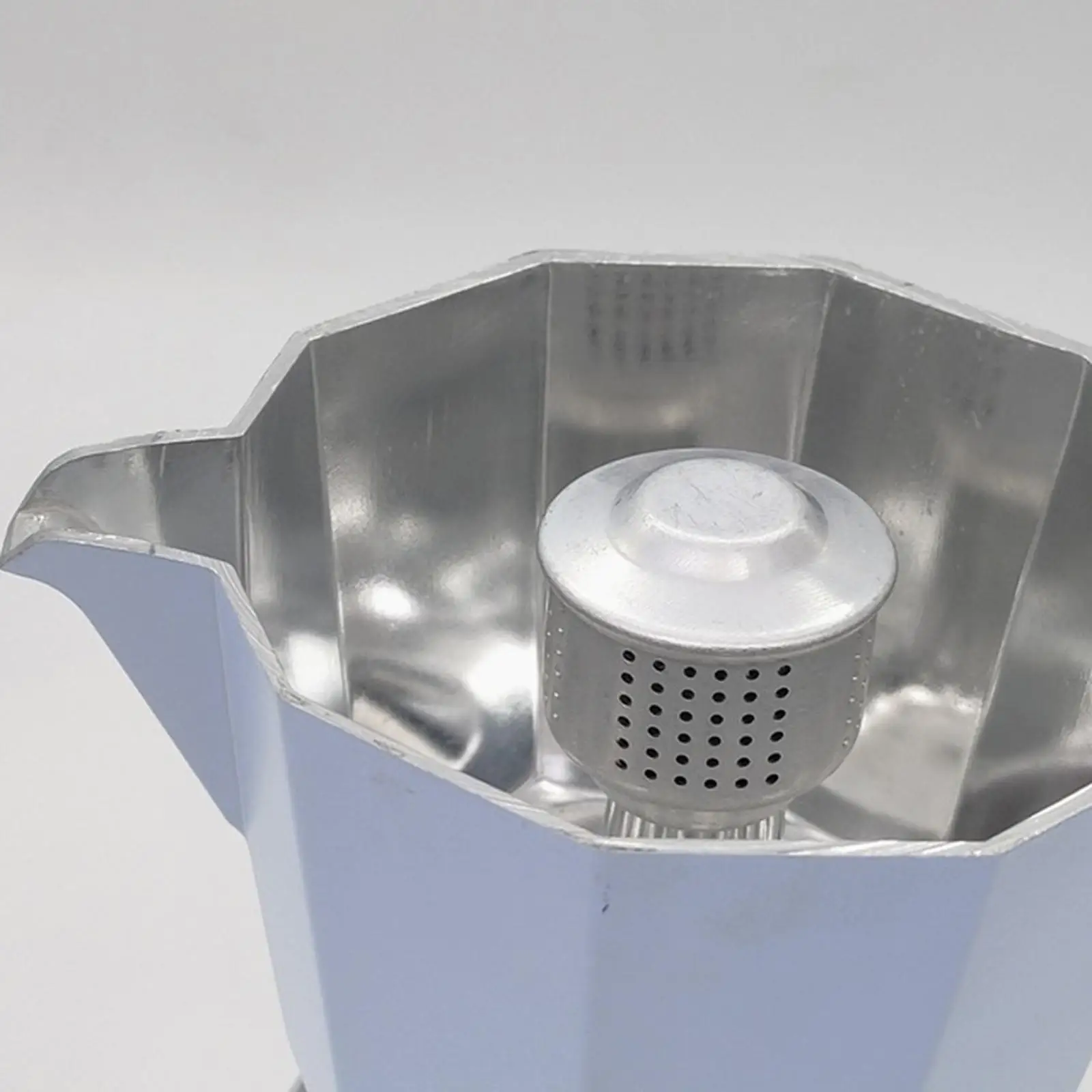 Aluminum Moka Coffee Pot Splashing Proof Cover Professional Sturdy Universal