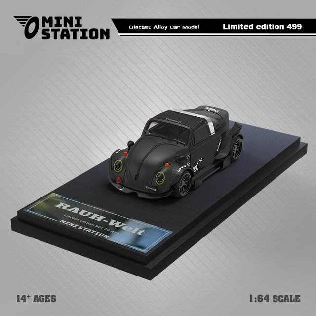 Mini Station 1:64 Beetle-Targa / RWB 964 / RWB-T1 VAN Block43 limited499  Diecast Model Car - AliExpress