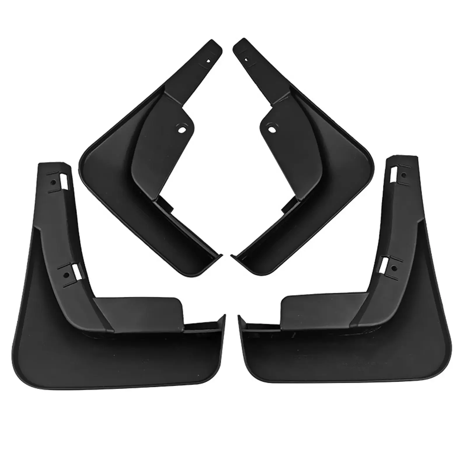 4 Pieces Car Mud Flaps Mudguard Car Accessories Replacement Durable Exterior