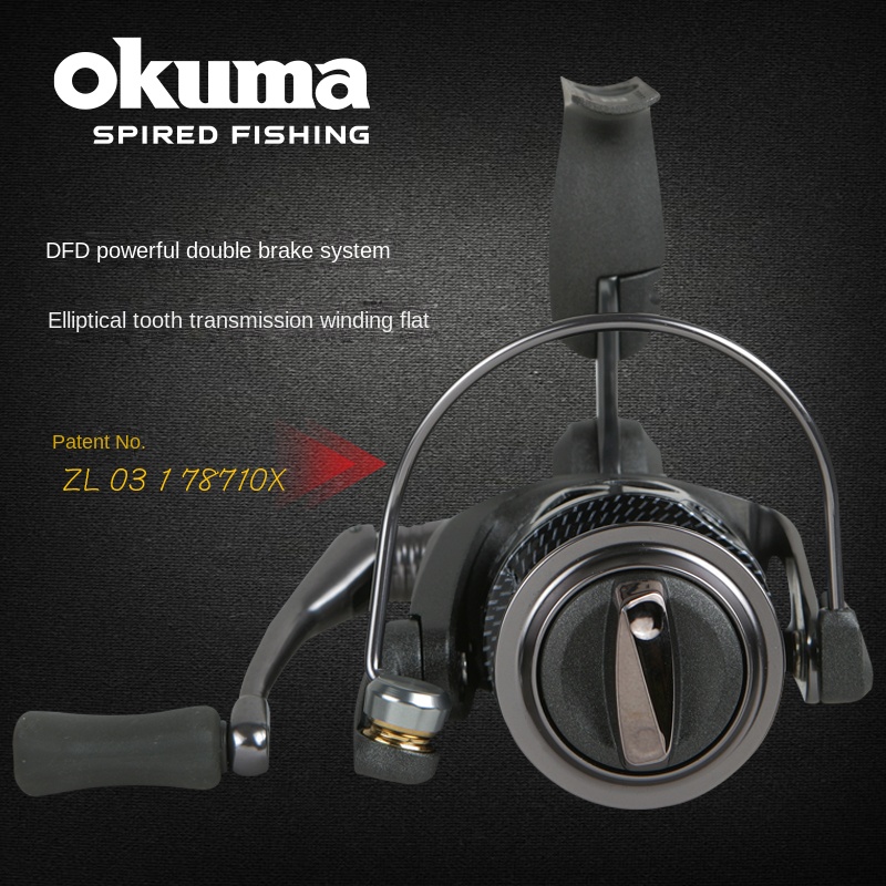 OKUMA Trio Black Spinning Reel | eBay