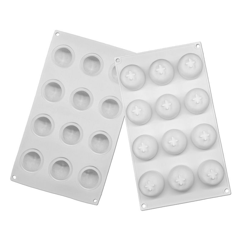 8 hohlraum Orange Silikon Form Obst Mousse Mould Citrus Kuchen Dessert Mouler Mandarine Gebäck Formen Küche Zubehör – Detail 5