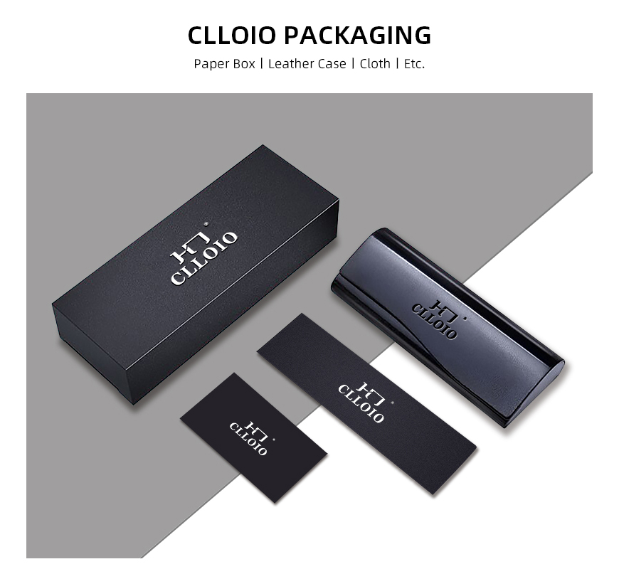 CLLOIO Ultralight Business Men Glasses Reading Glasses Anti Blue Light Myopia Prescription Glasses Hyperopia Optical Eyeglasses