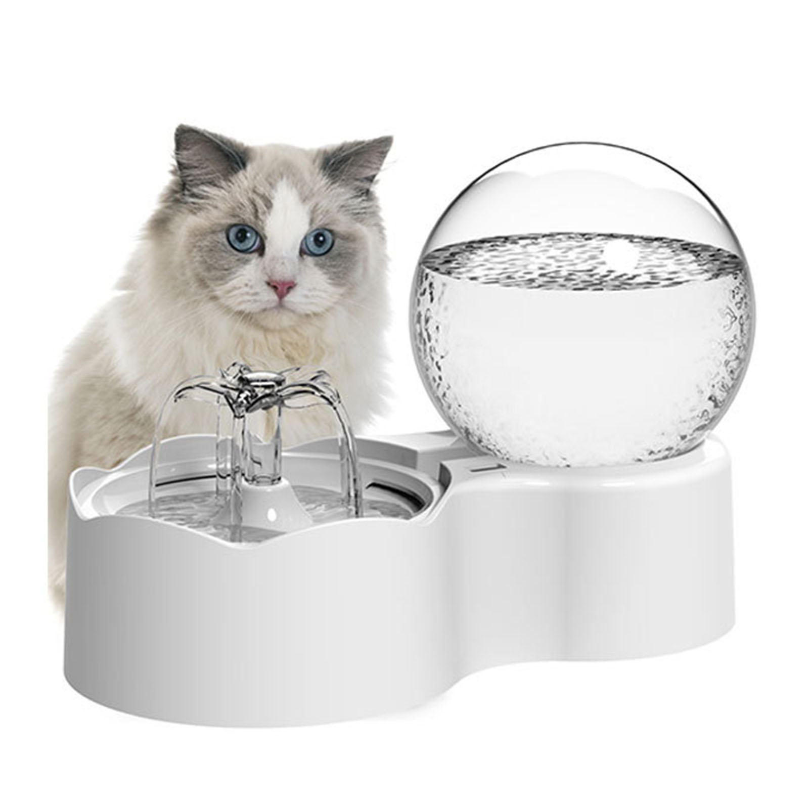 Cat Water Fountain,  Dispenser, 2.3L   Automatic Pet Drinking Fountain