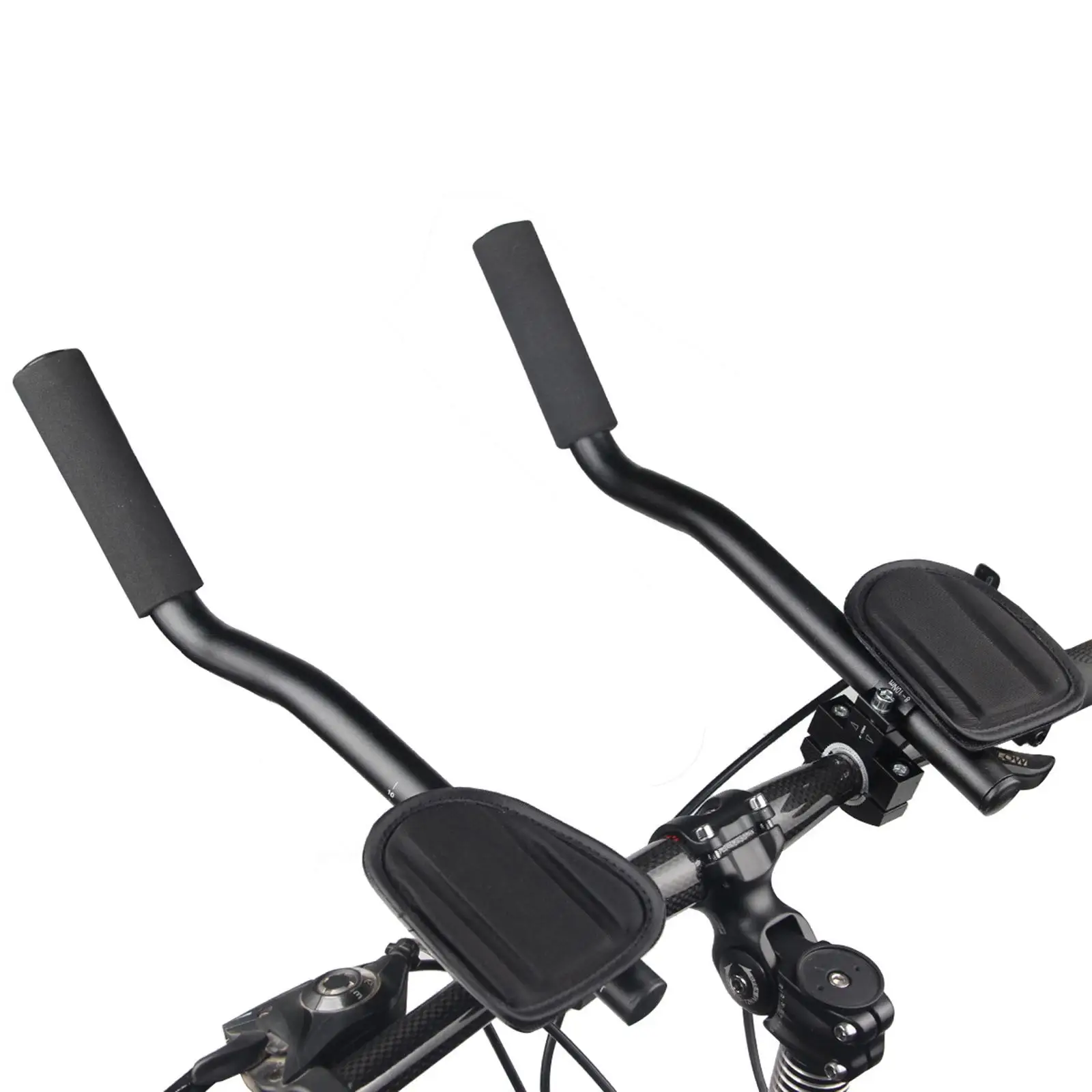 Bike Aero Bar Detachable Bicycle Arm Rest Bar Armrest Handlebar for BMX