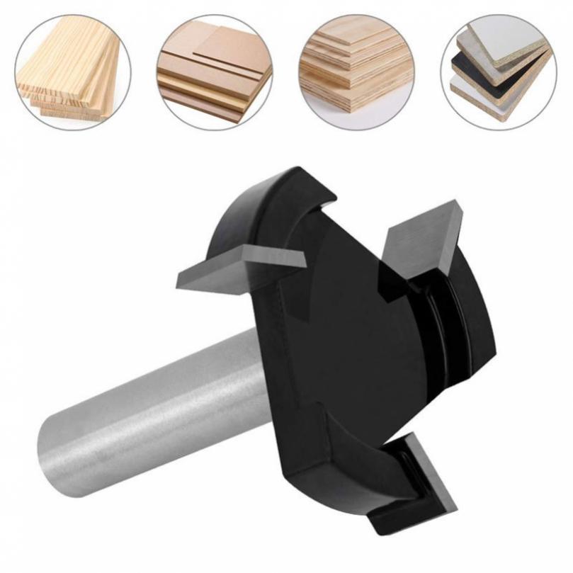 fresa para ferramenta de carpintaria, Straight Edge T-Shaped Router Bit