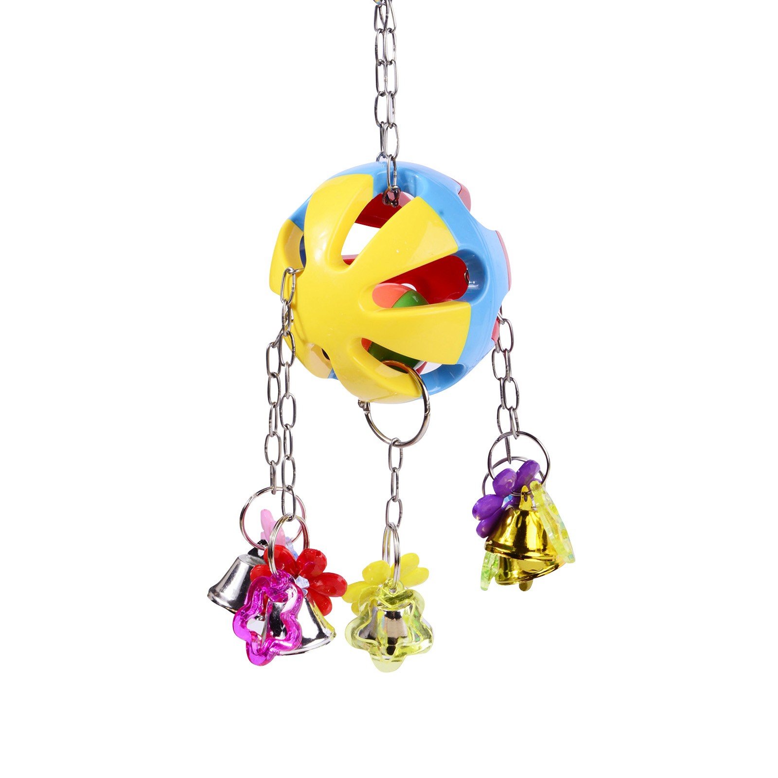 Title 2, Parrot Toys Flower Chew Toys Pet Chewing Toy Pa...