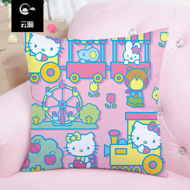 hello kitty louis vuitton wallpaper Custom Pillow Case Cover Sofa Home Decor