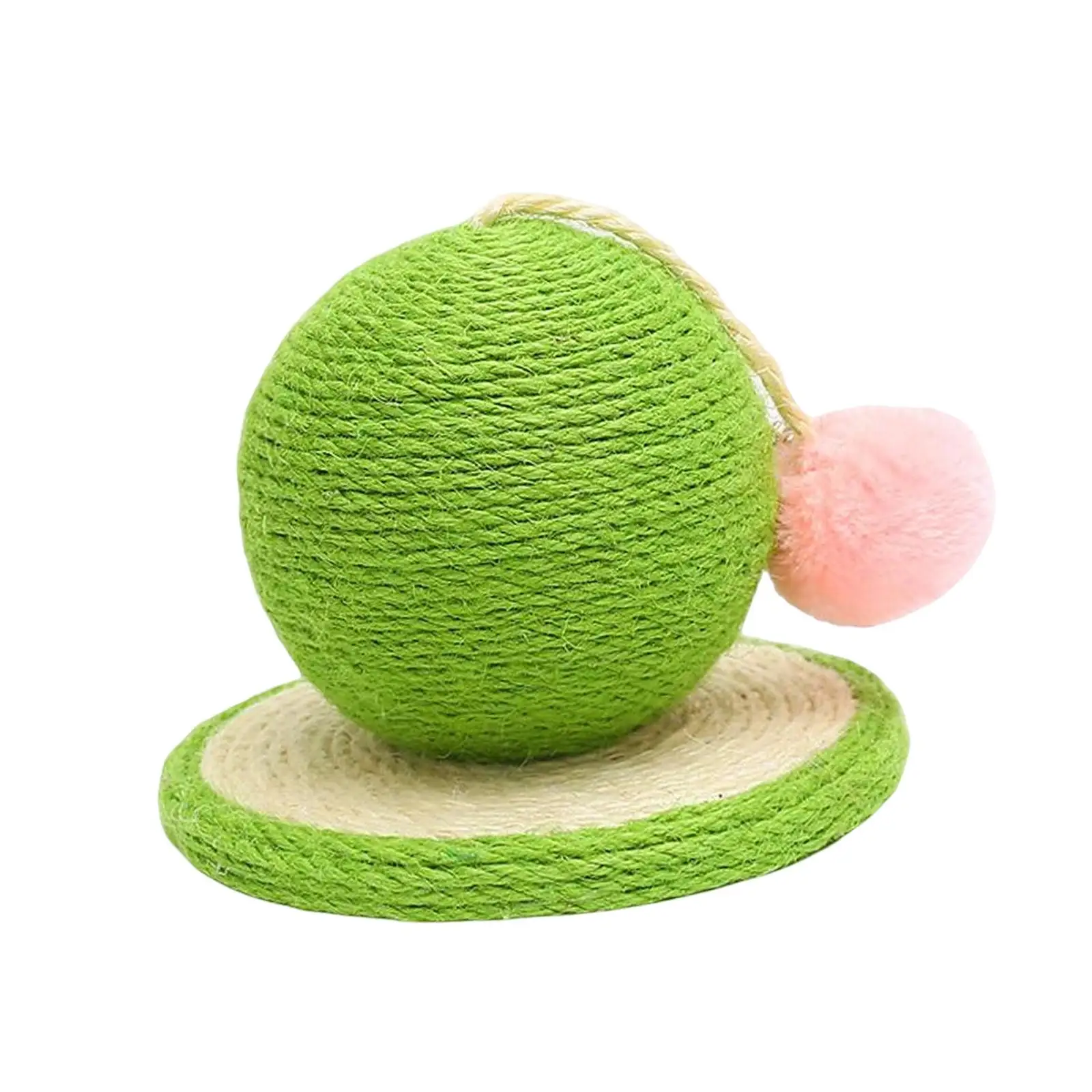 Sisal Scratching Toy Furniture Protection Cat Scratcher Ball for Small Medium Large Cats Kitty Indoor Cats Training Sleeping