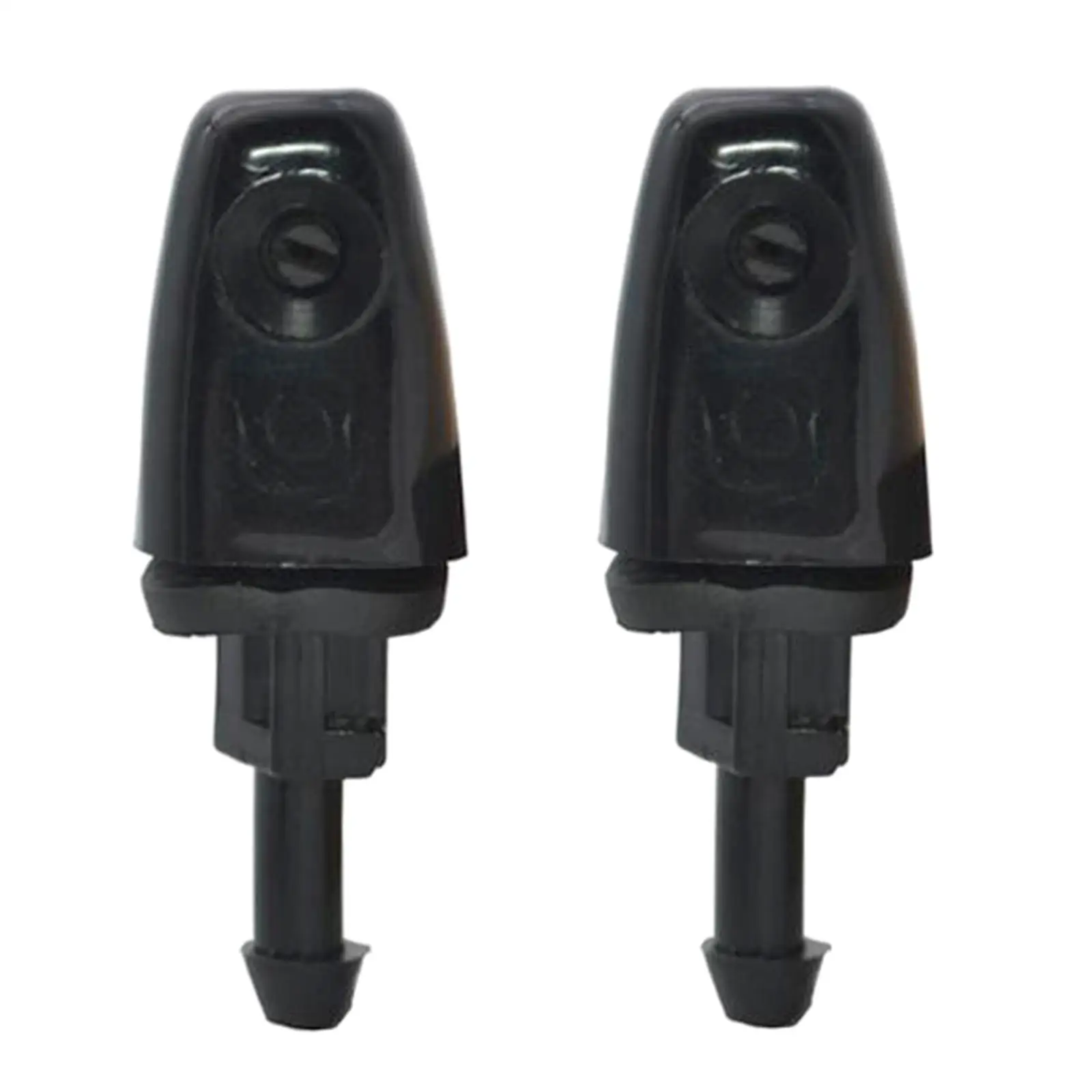 2 Headlight Washer Nozzle Direct Replace #GR1A518G0 for  003 2004 2006 2007 Black