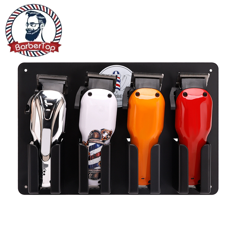 Best of Barbershop Wall Electric Clipper Rack Hair Cutter Stand Barber Station Trimmer Shaver Holder Resist Heat Cutting Machine Stand Reviews & Tips